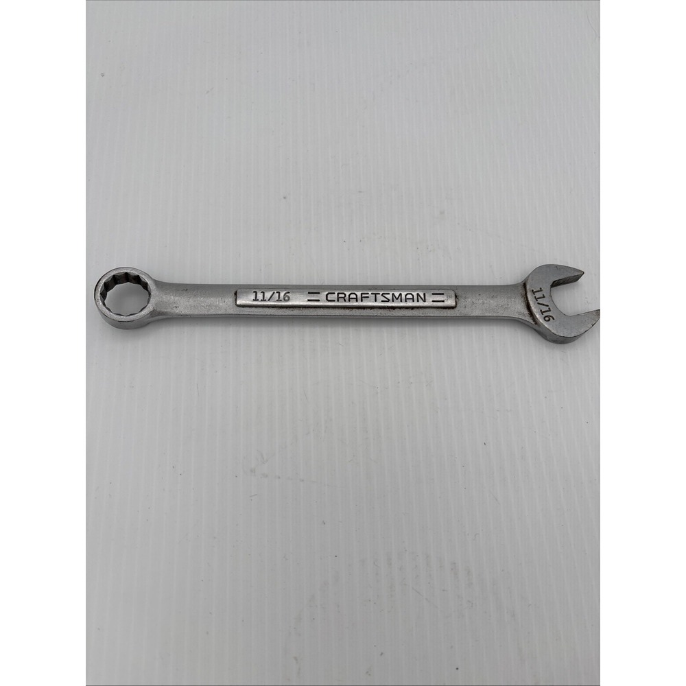 Vintage Craftsman 11/16 in Combination Wrench VV-44698 Made in USA